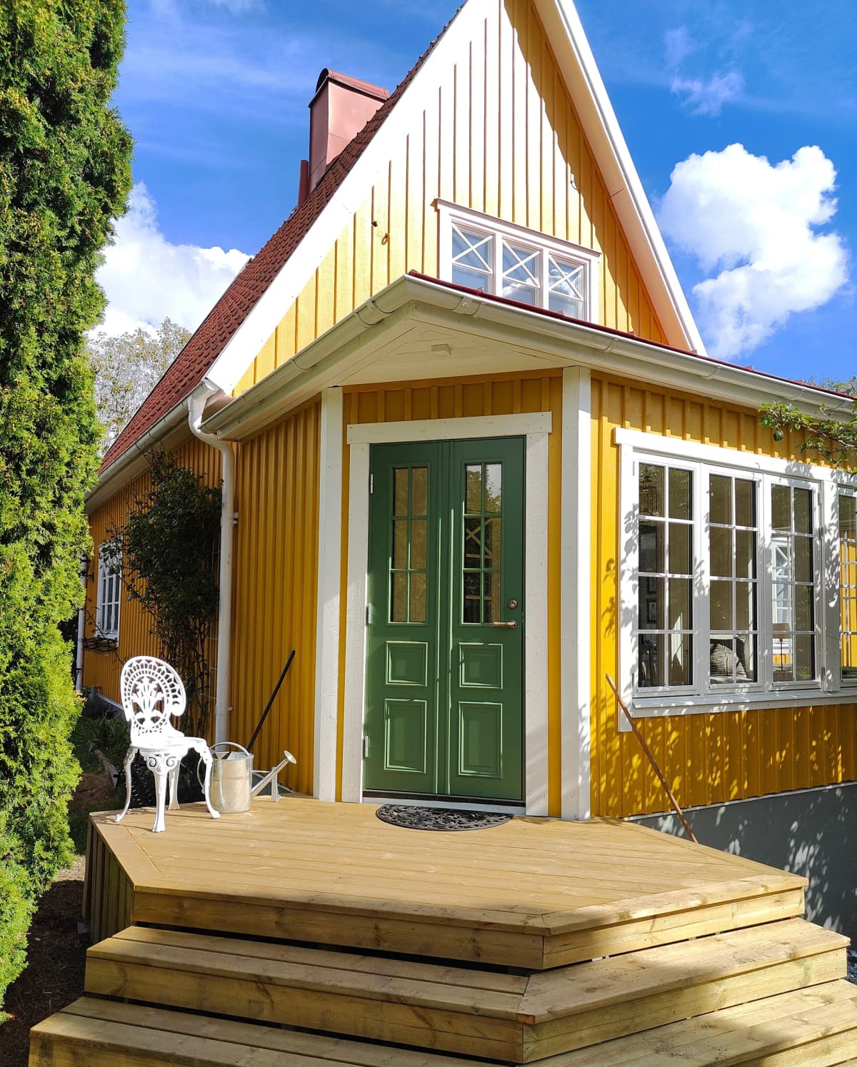 Tillbyggnad av entré - Efter