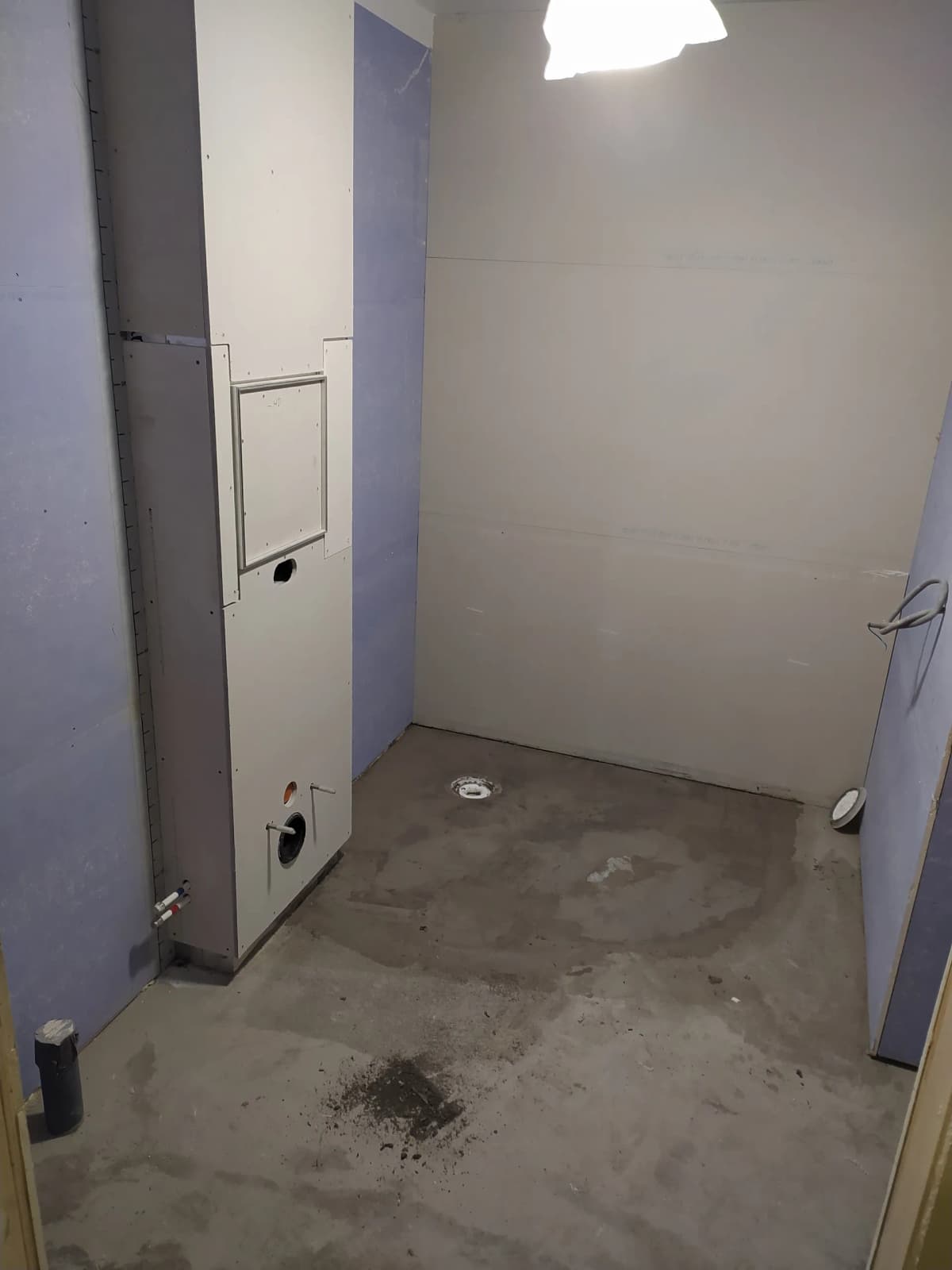 Badrumsrenovering - Före