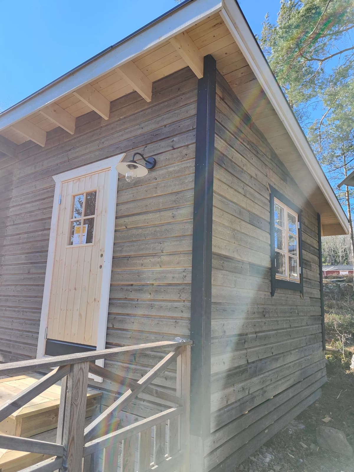 Byggnation av gästuga - Efter